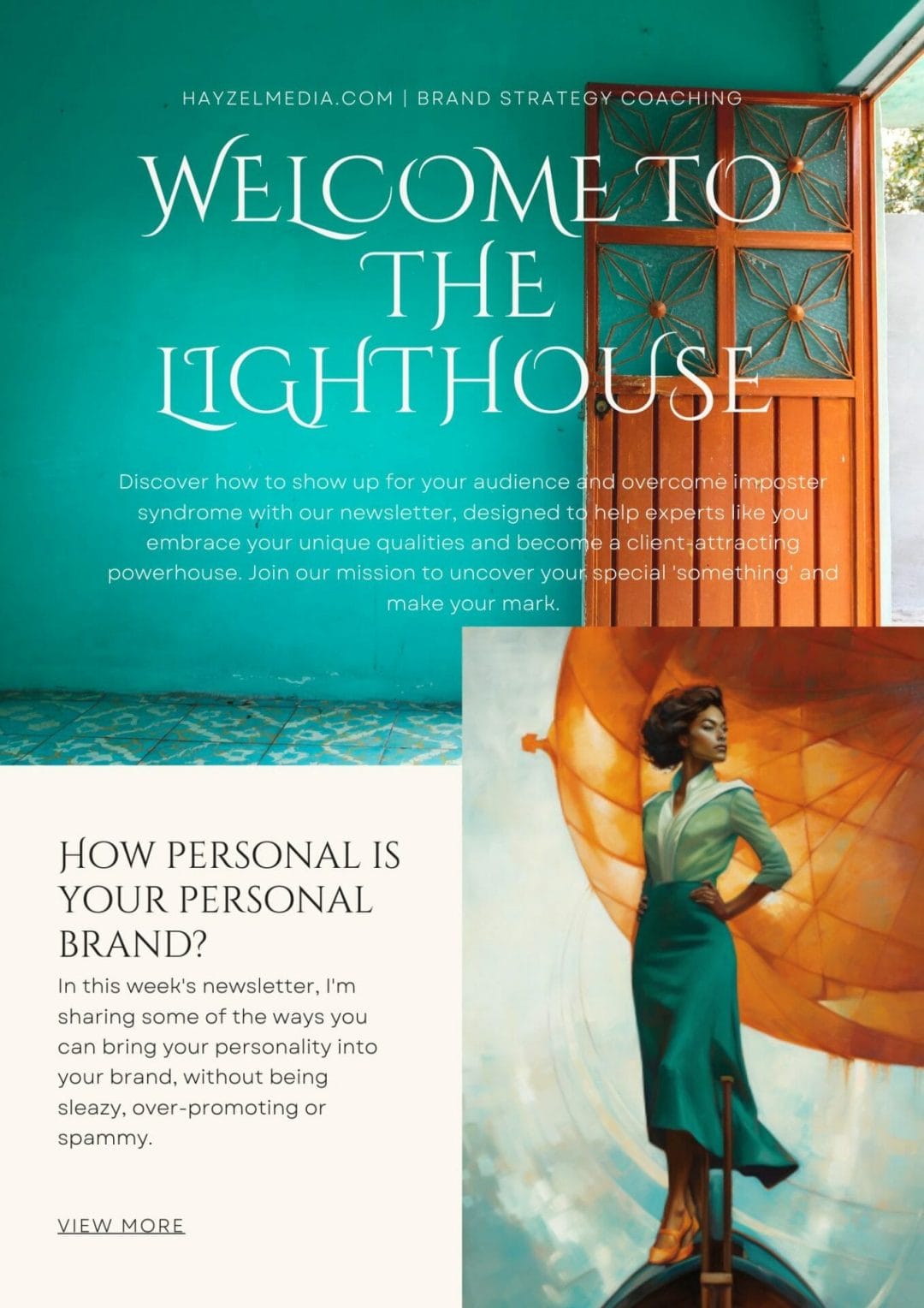 Brand Wayfinder newsletter The Lighthouse Newsletter